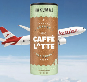 HAKUMA jetzt bei Austrian Airlines – Premium-Getränk hebt ab